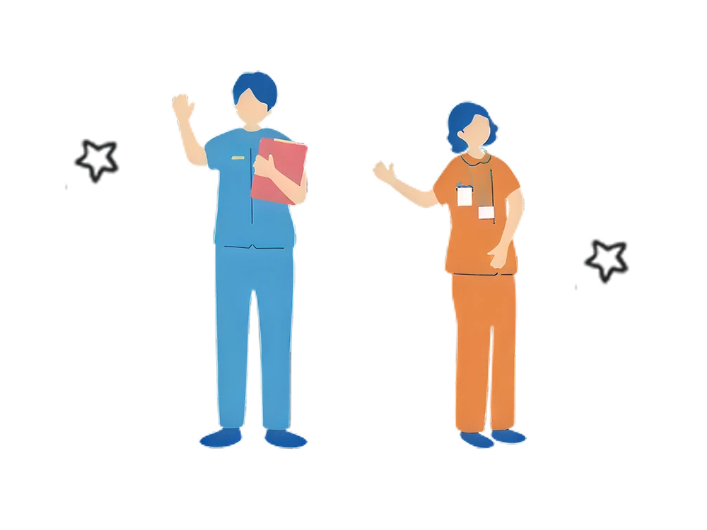 機能性に優れたメディカルウェアで働きたい